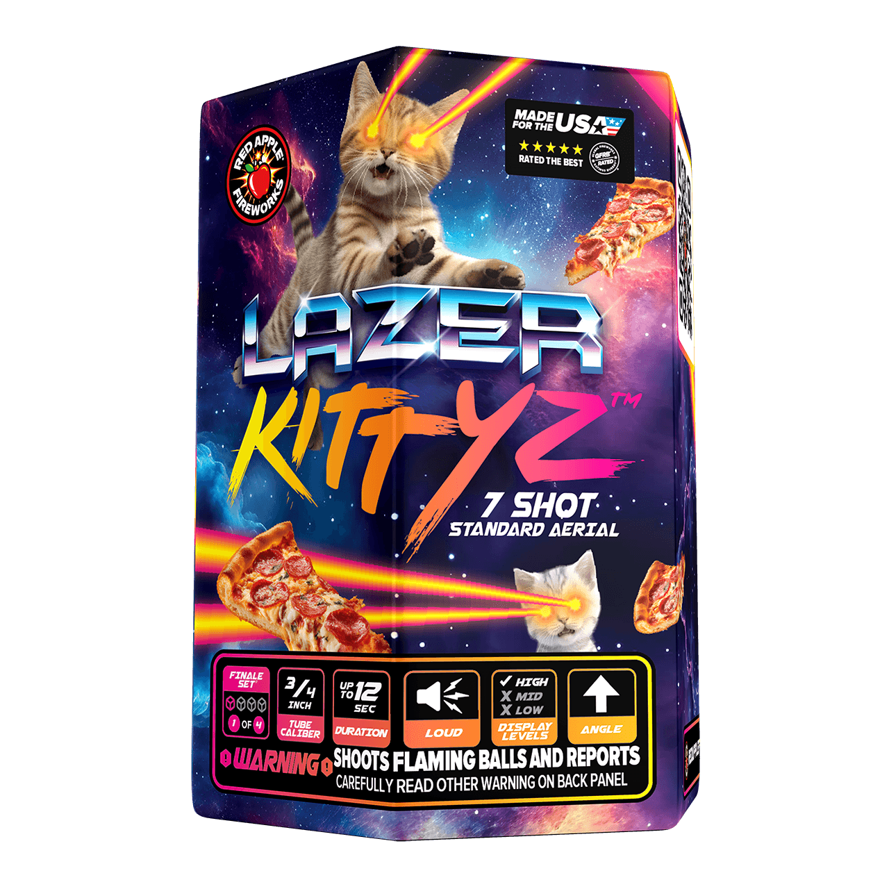 Buy Lazer Kittyz™ 28 Shot Standard Aerial Finale Sets® Fireworks 