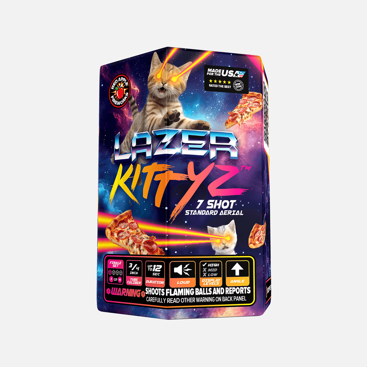 Lazer Kittyz™ 28 Shot Standard Aerial Finale Sets®