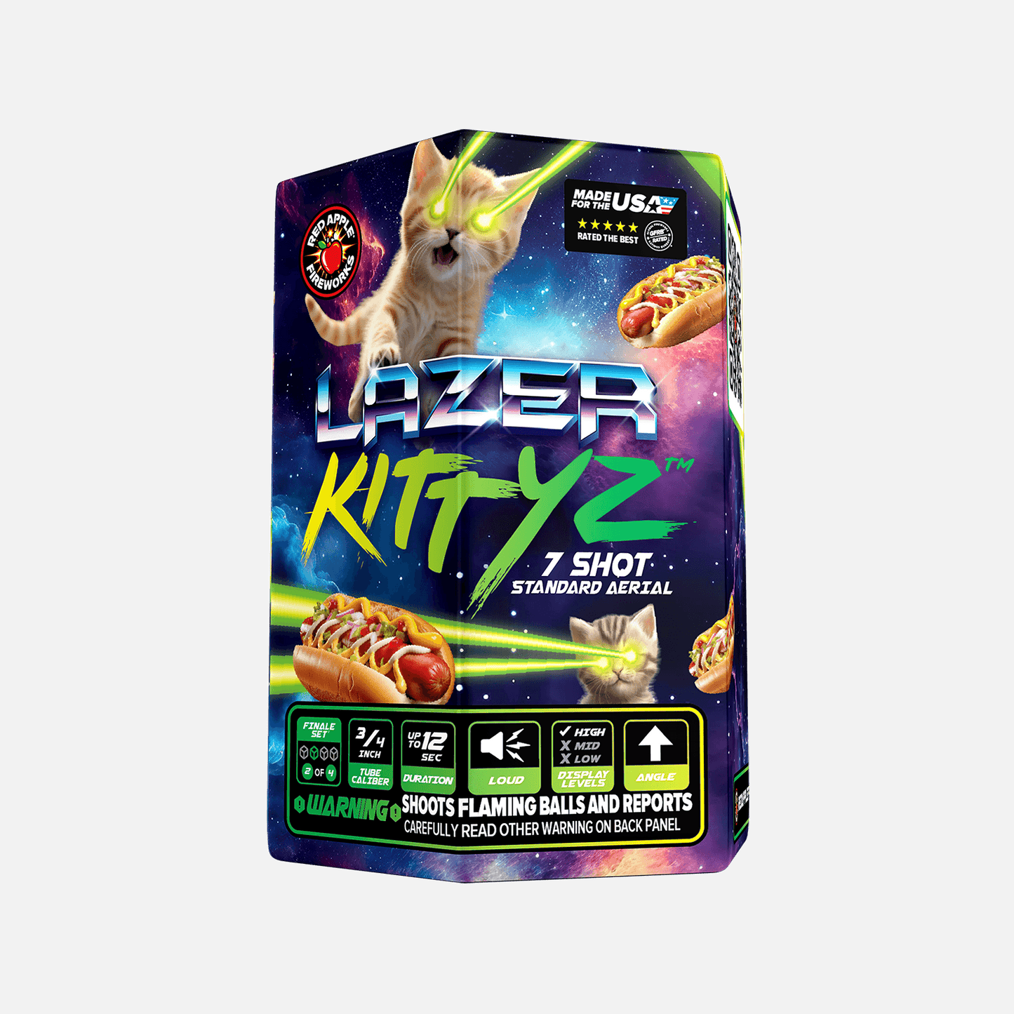 Lazer Kittyz™ 28 Shot Standard Aerial Finale Sets®