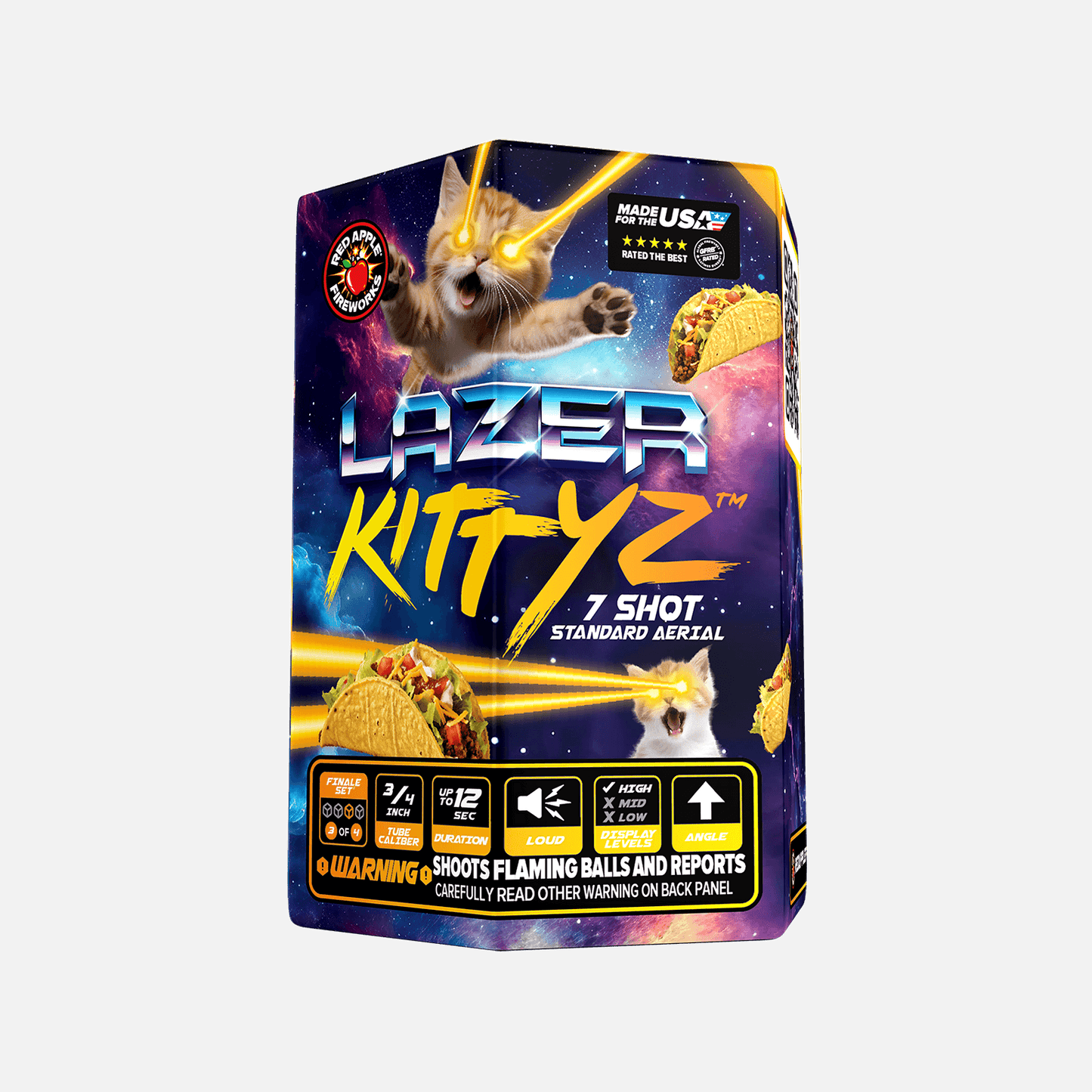 Lazer Kittyz™ 28 Shot Standard Aerial Finale Sets®