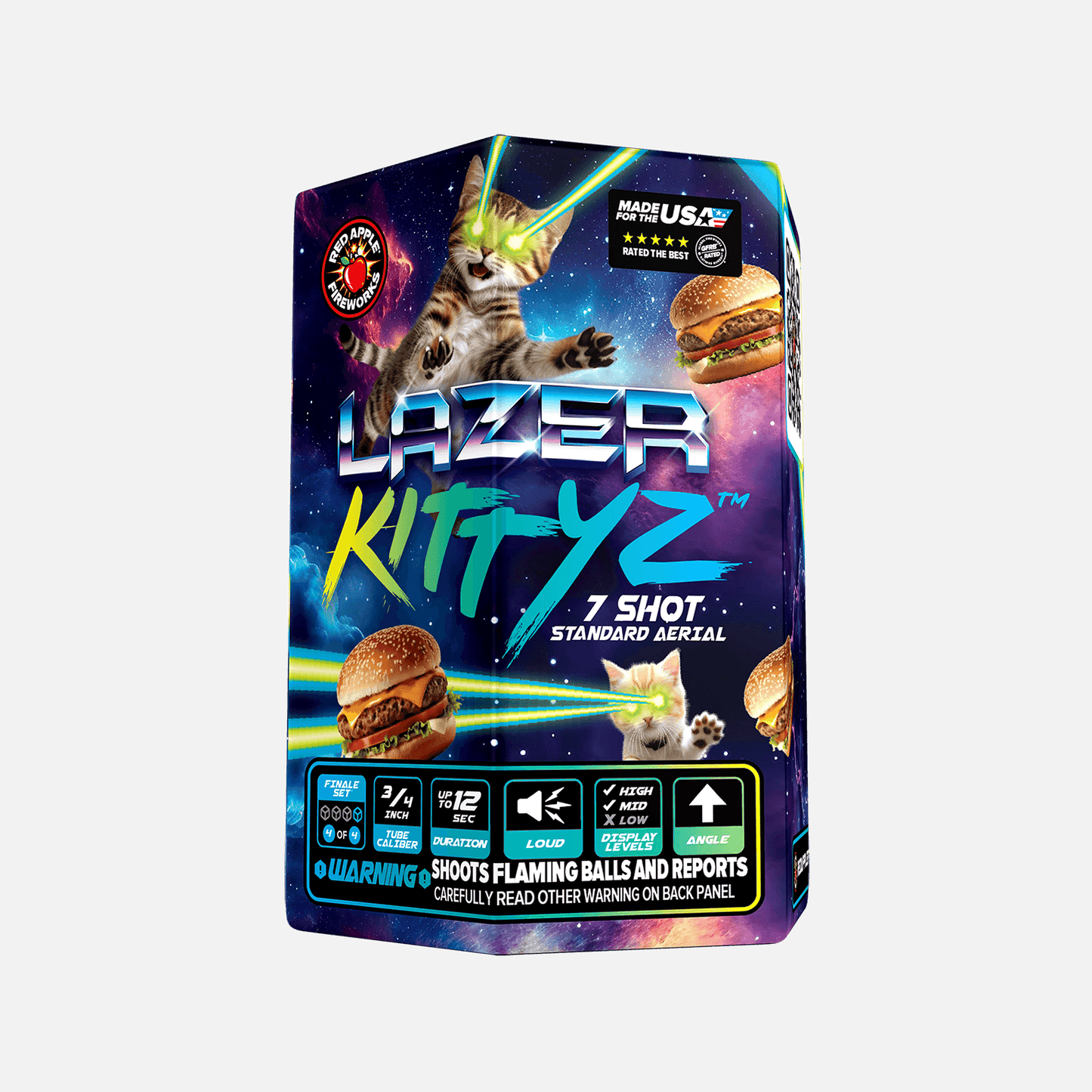 Lazer Kittyz™ 28 Shot Standard Aerial Finale Sets®