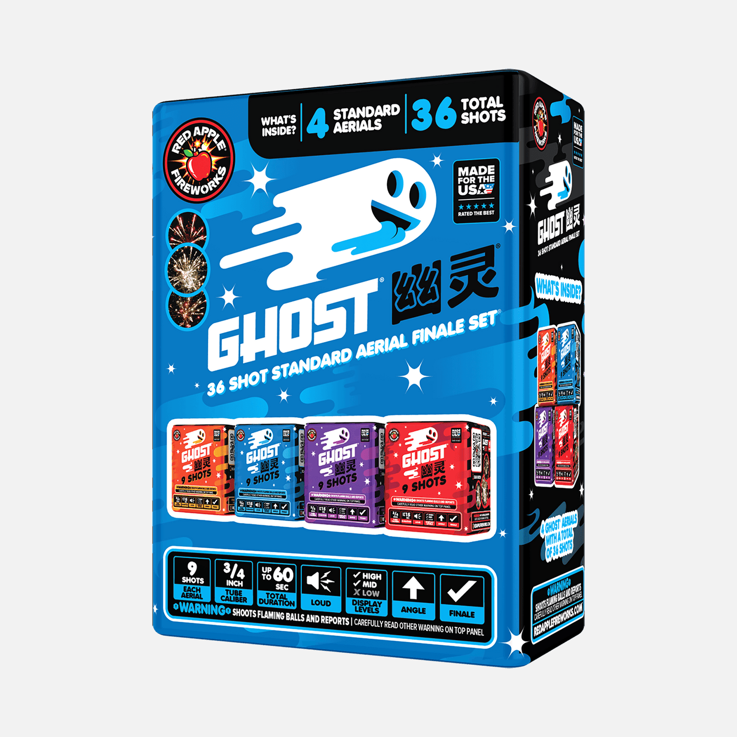 Ghost® 36 Shot Standard Aerial Finale Sets®