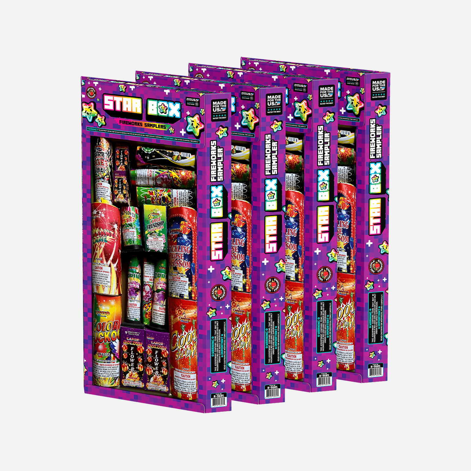 Star Box™ Fireworks Samplers® Ground Effect Samplers®