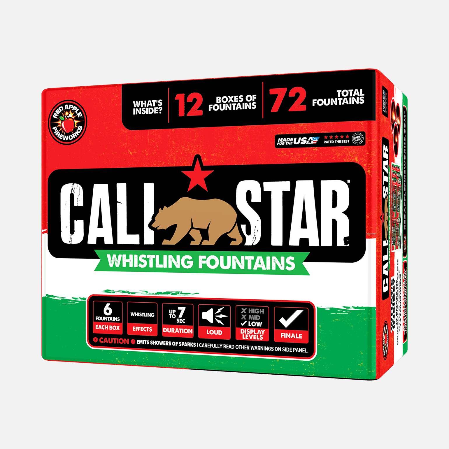 Cali Star™ Whistling Fountains Standard Fountains