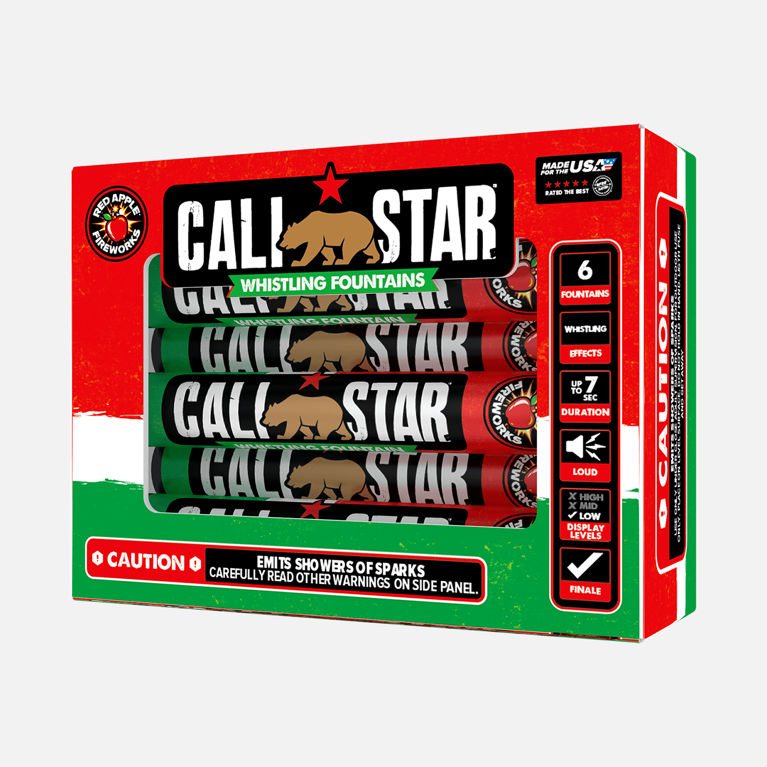 Cali Star™ Whistling Fountains Standard Fountains