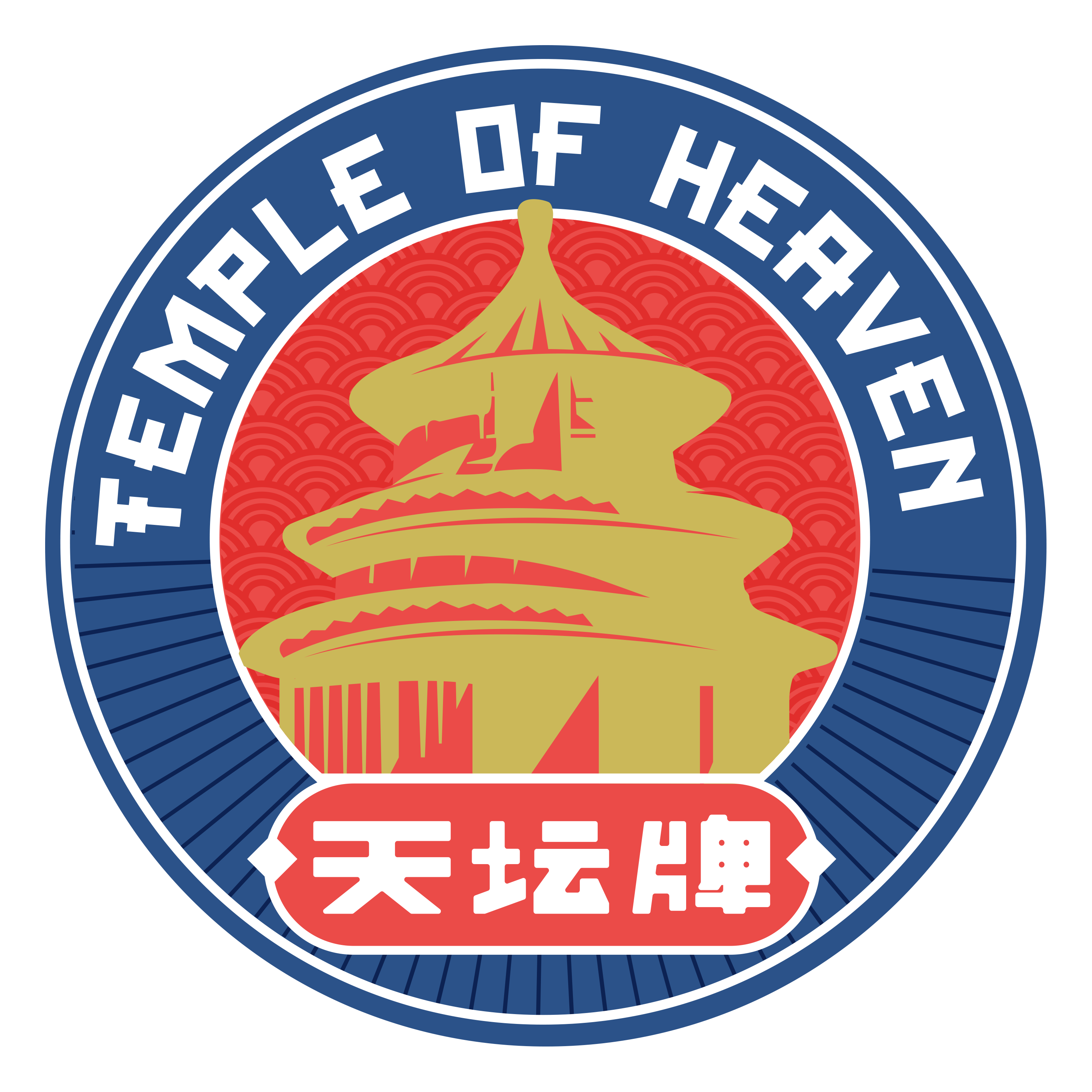 Icon showcasing the Temple of Heaven logo for thematic branding